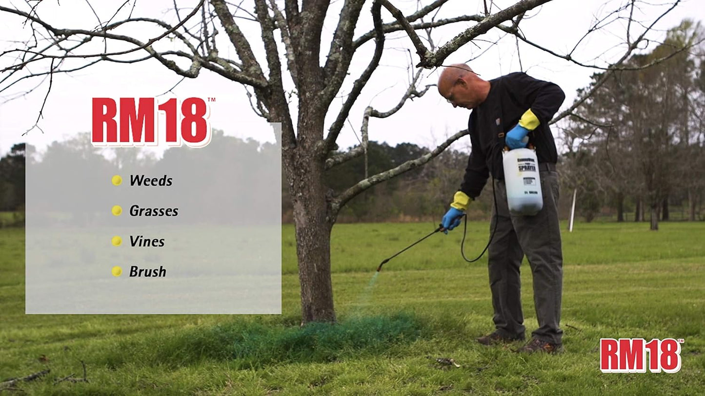 RM18 Fast-Acting Weed & Grass Killer Herbicide - 32 Ounce for Quick Results
