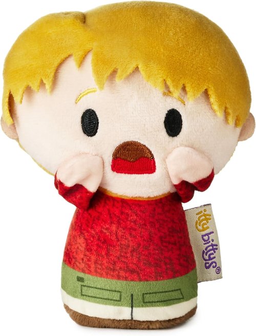 Hallmark Itty Bittys Home Alone Plush Toys - Set of 3 (Kevin, Marv & Harry) | Perfect Gift for Kids & Collectors