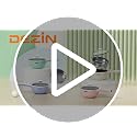 Dezin 1.5L Electric Hot Pot - Non-Stick Portable Cooker, Black, Without Steamer