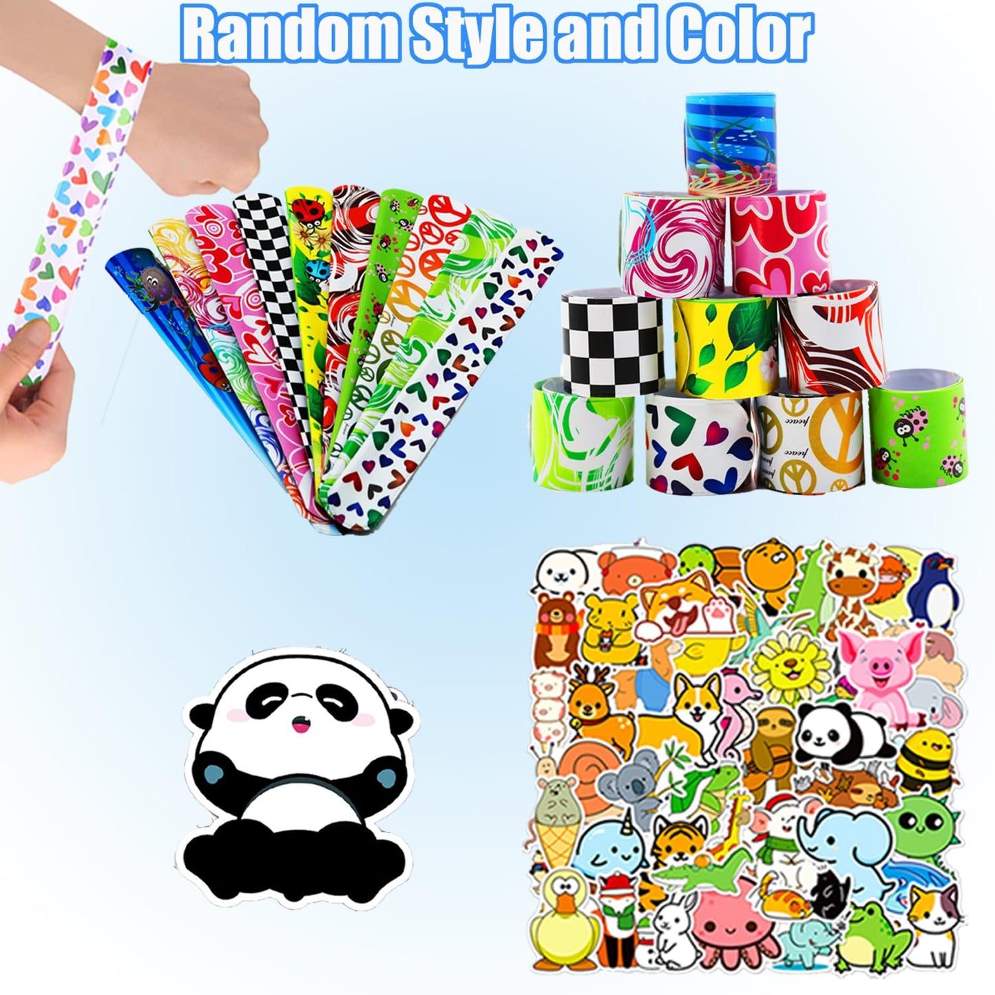 Kocici 128 Pcs Party Favors, Prize Box Toys for Kids Classroom, Treasure Chest, Pinata Fillers, Goodie Bags Stuffers Bulk, Fidget Toys Set