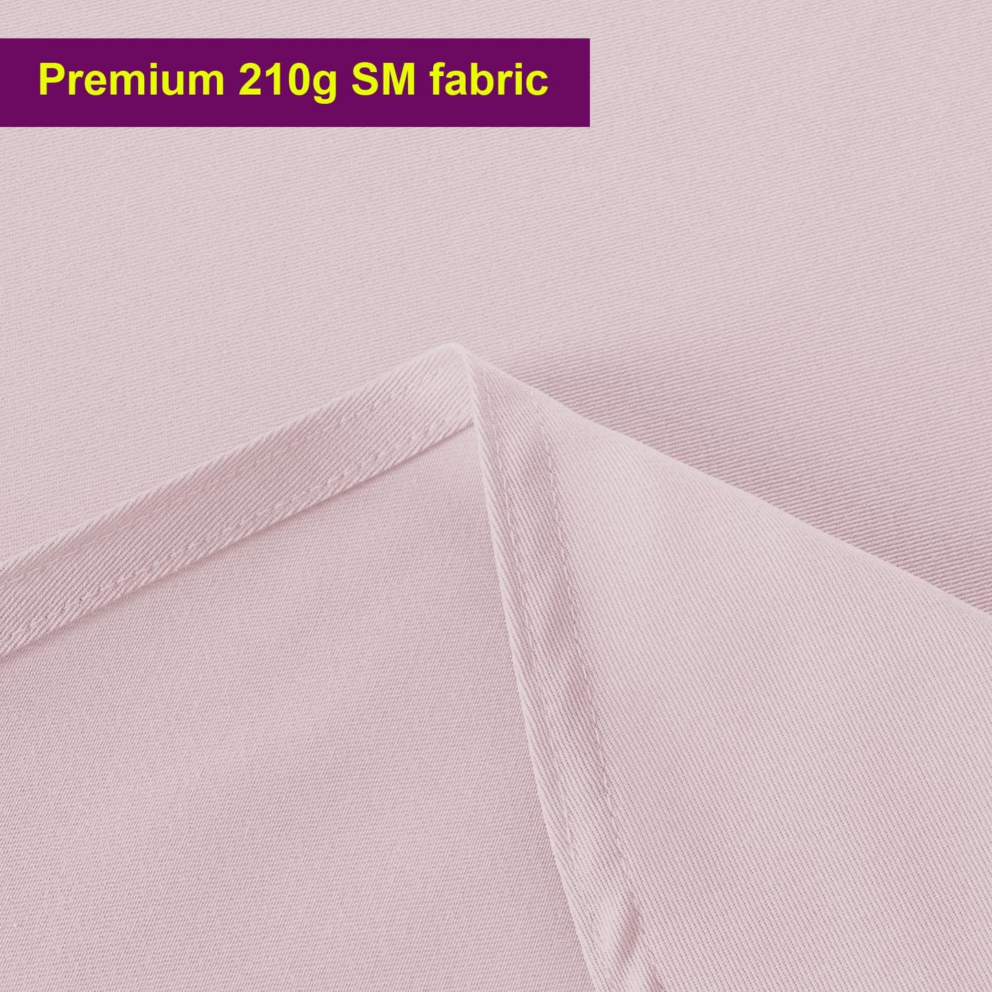 Obstal Dusty Pink Rectangle Table Cloth - Heavy Duty Water Resistance Polyester Tablecloth, Decorative Fabric Table Cover for Outdoor and Indoor Use, 60x120 Inch