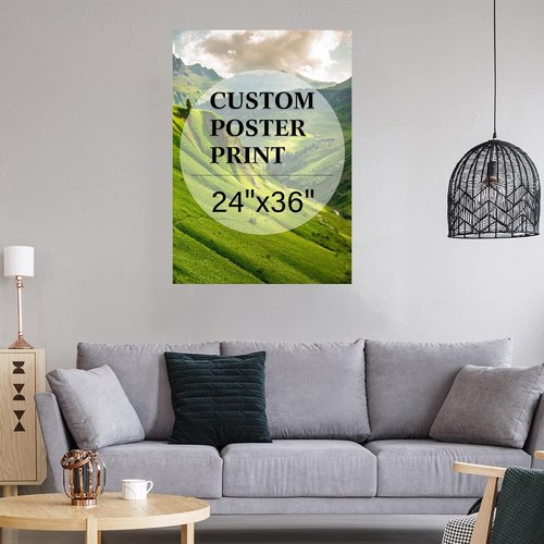 Jenesaisquoi Custom Canvas Art Print - Personalized 24" x 36" Photo Wall Decor | Unframed Home Art