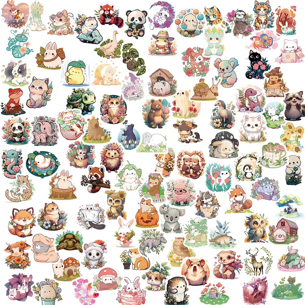 Happy Birthday Stickers, 100Pcs Cute Birthday Stickers for Water Bottle, Waterproof Laptop Skateboard Guitar Scrapbook Journalin