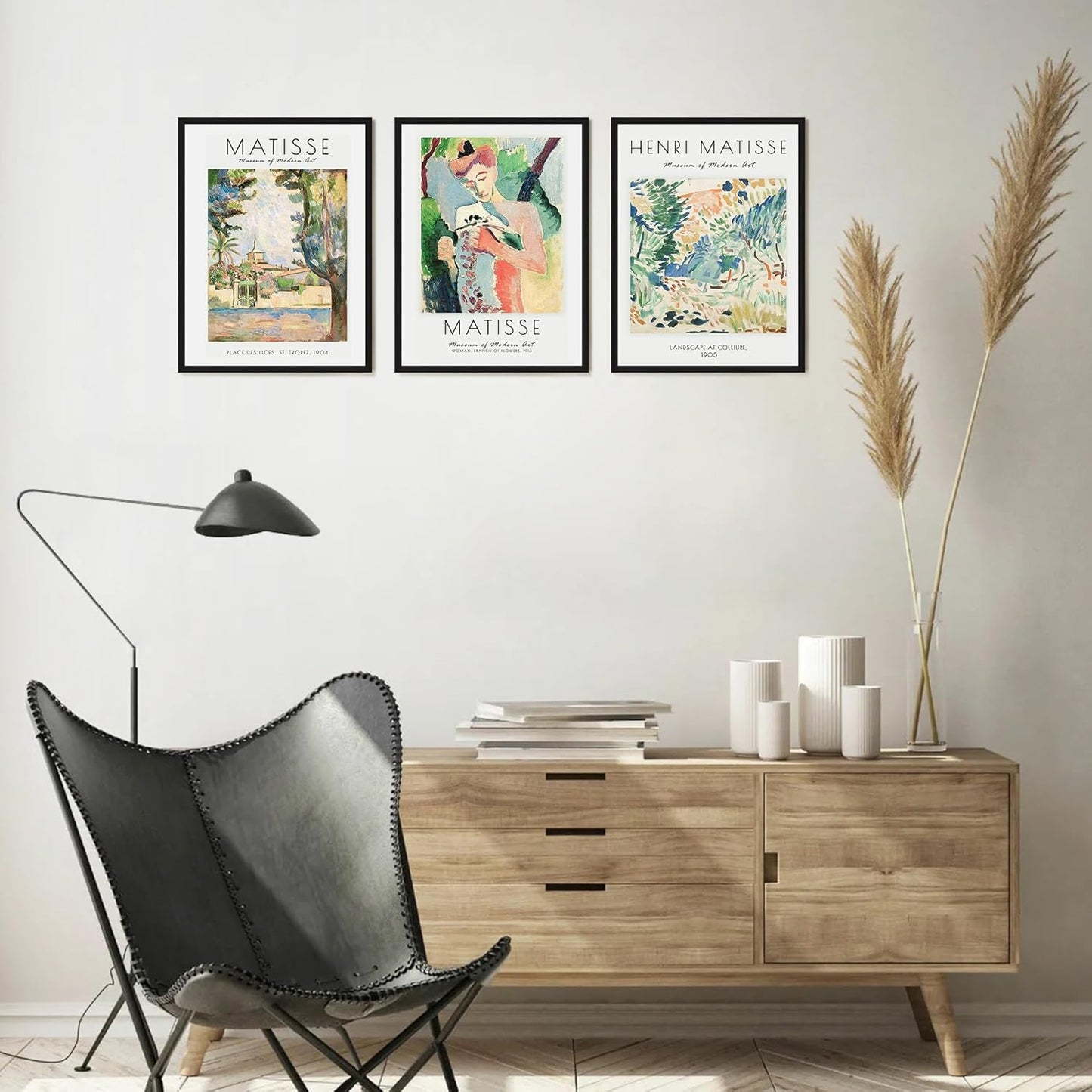Upsimples 12x16 Picture Frame - Scratch-Proof Black Poster Frames for Photo Gallery | 3 Pack, Slide-In Design