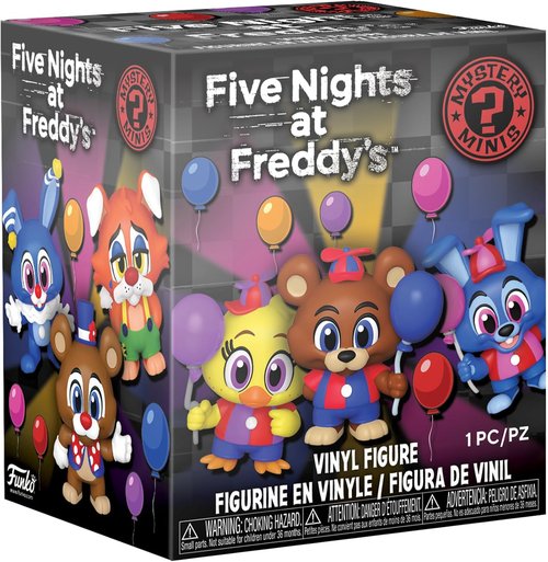 Funko Mystery Mini | Five Nights at Freddy's Security Breach Collectible Vinyl Figure - 1 of 12 Styles