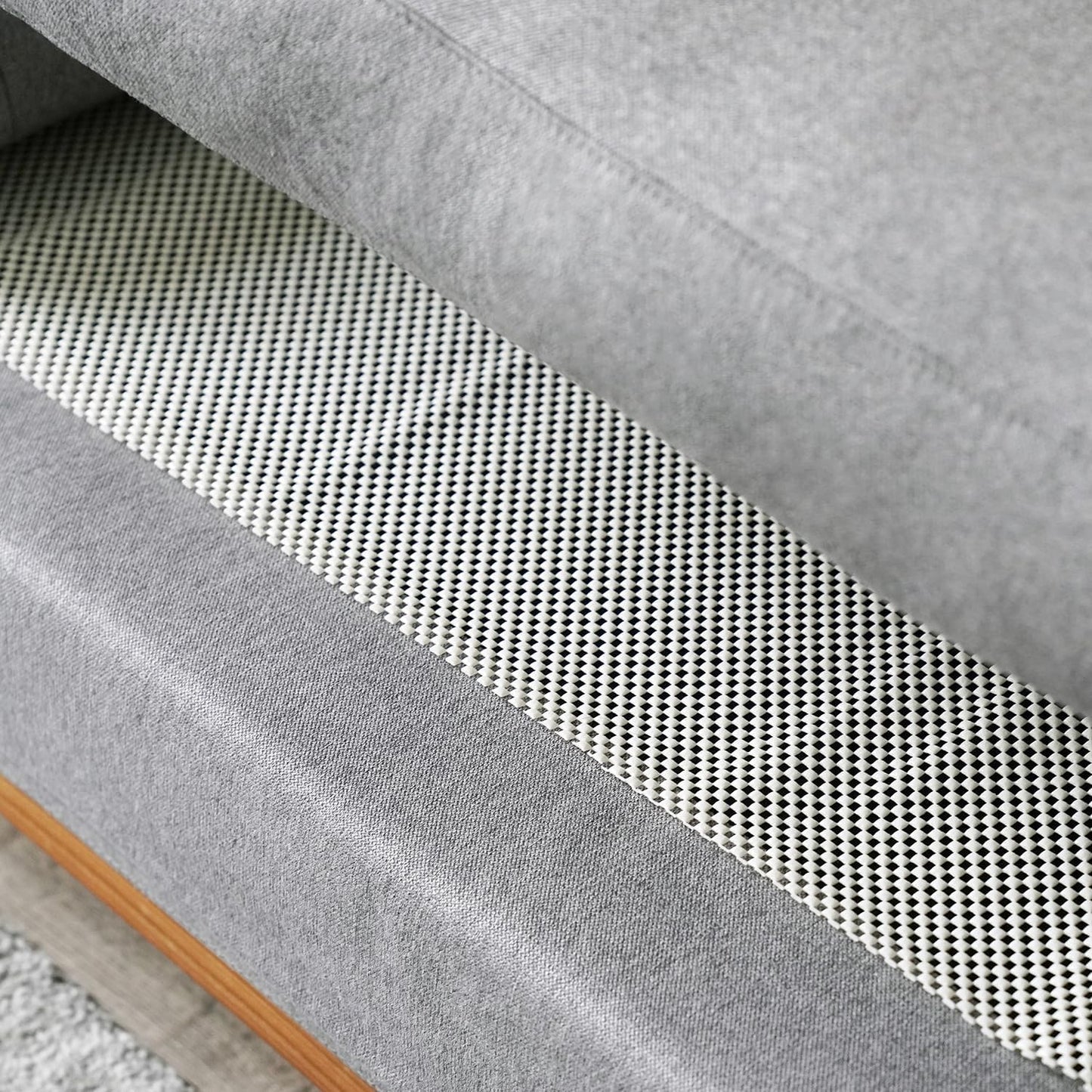 ECOHomes Couch Cushion Grip Pad, Couch Cushion Non Slip Pads Keep Sofa Cushions from Sliding - Anti Slip Sofa & Patio Grips Mattress Gripper Stopper Stop Slide & Prevent Sliding (4 Seater - 22" x 88")
