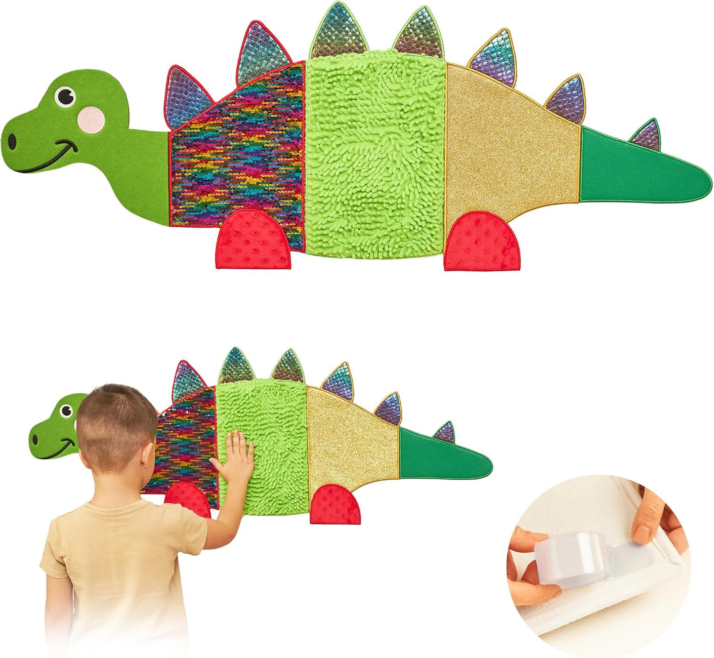ODOXIA Sensory Wall Panel - Sequin Busy Board for Sensory Rooms | Montessori Activity Toy for Kids