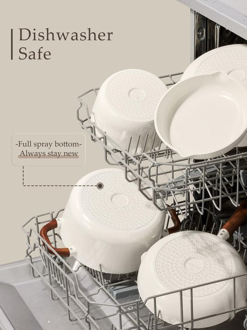 CAROTE 11pcs Pots and Pans Set Non Stick, Premium Cooking Sets, Kitchen Cookwares, Induction Cookware Set, Pot and Pan, Cooking Set