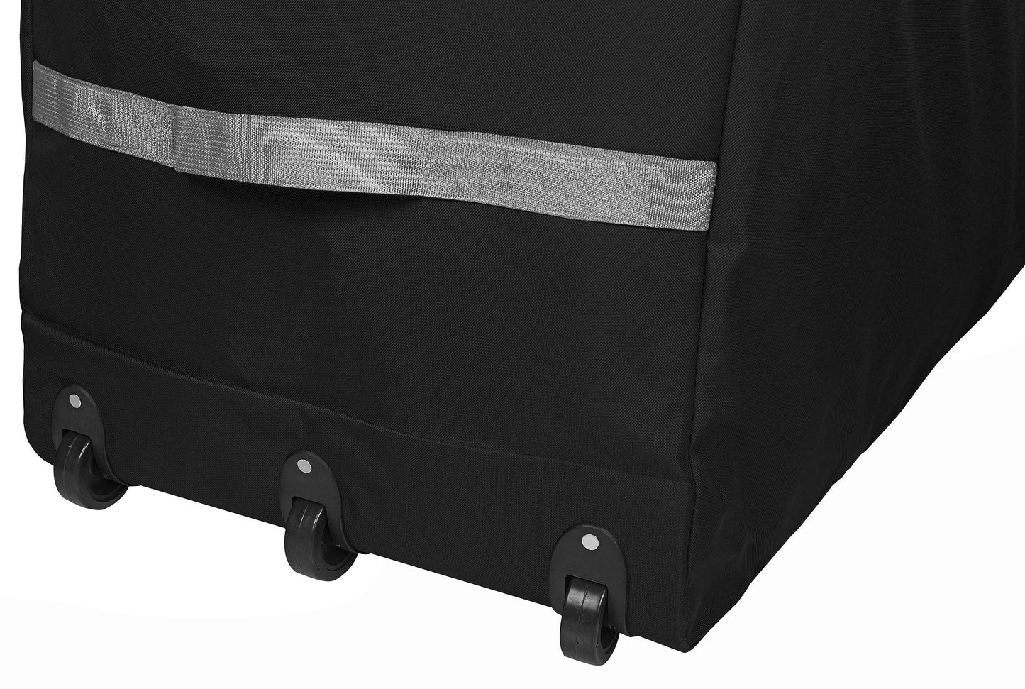 ProPik Christmas Rolling Tree Storage Bag, Fits Up to 9 ft. Tall Xmas Tree, 28" X 16" X 60", Extra Large Heavy Duty Holiday Storage Container, Wheels and Handles 600D Oxford (Black)