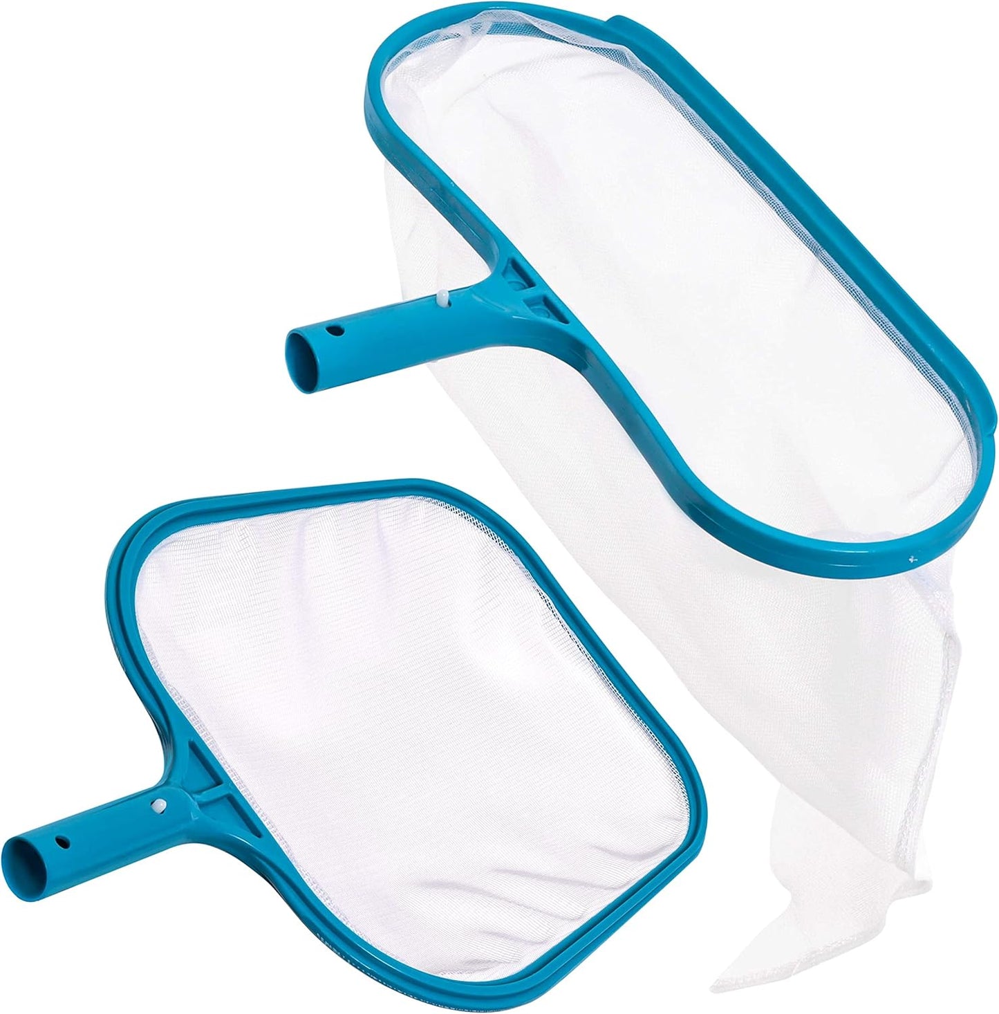 U.S. Pool Supply Professional Swimming Pool Leaf Skimmer Net Set - Fast Debris Removal for Clean Pools | Ideal for Liners, Spas, and Inflatable Pools