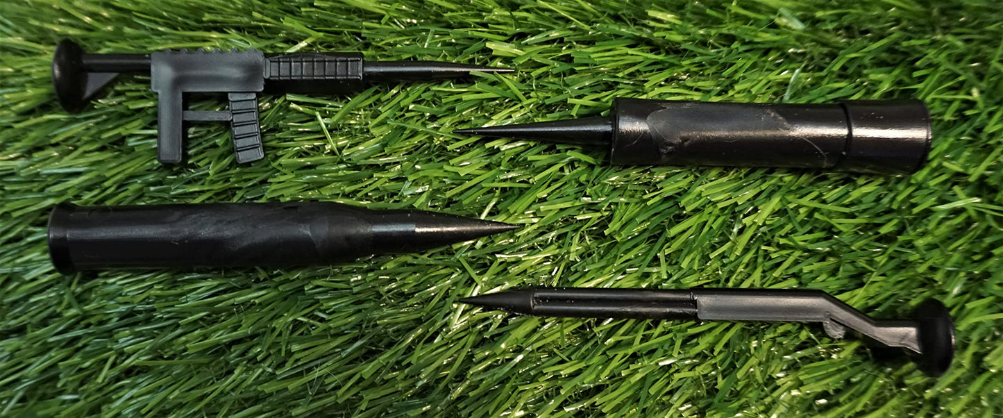 Smoot Industries Novelty Golf Tee Unique Gun Firearm Golf Tee Fathers Day Birthdays Bachelor Parties Funny Cool Accessories for Men, Black