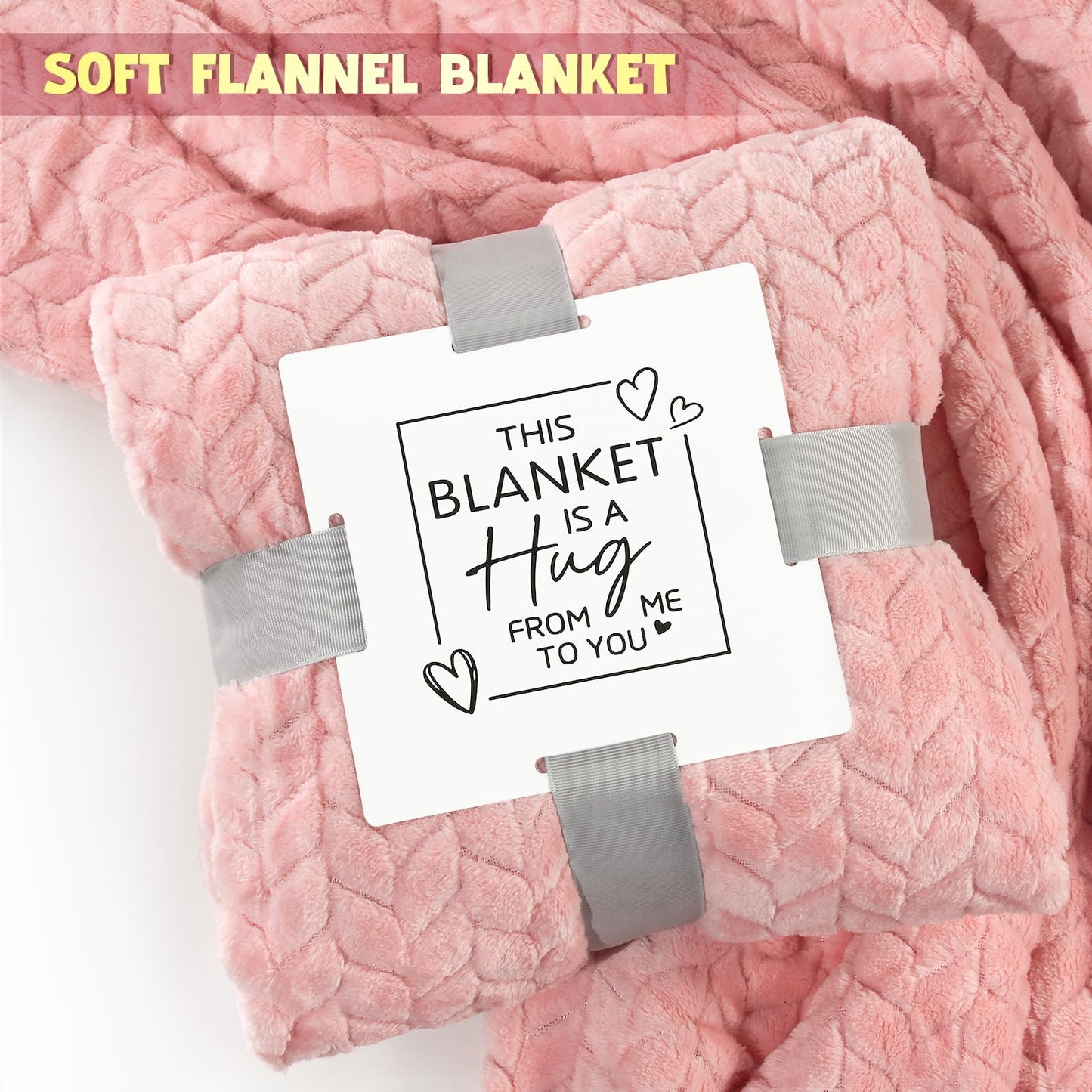 50th Birthday Gifts for Women - 50th Birthday Gifts for Her Happy Birthday Gifts for 50 Year Old Woman with Blankets Wine Glass 1975 Rose SPA Gifts Care Package for Women, Mom, Sister, Friend, Wife