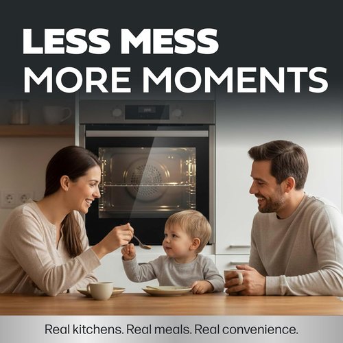 Cooks Innovations Non-Stick Oven Protector Mat - Heavy-Duty Heat-Resistant Baking Mat for All Ovens - BPA & PFOA Free