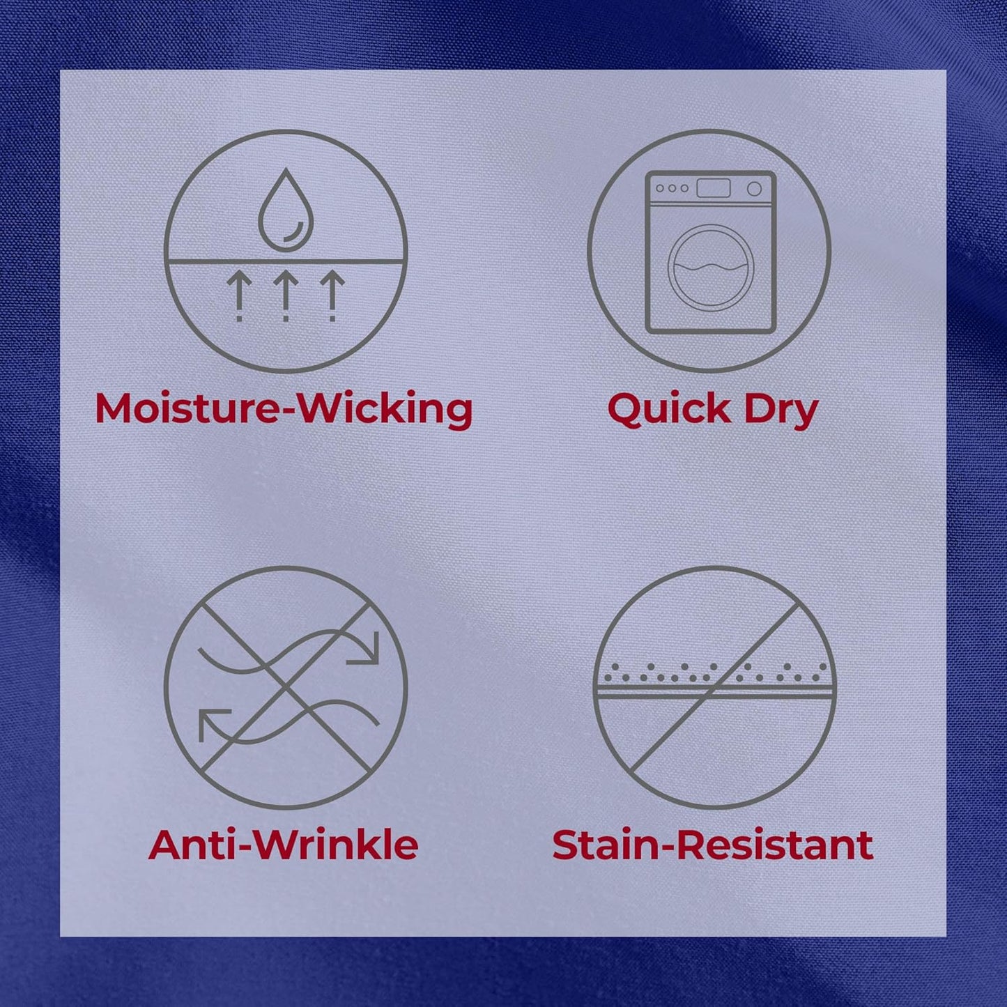 Mellanni Twin Sheets Set - 3 PC Hotel Luxury Bedding | Extra Soft, Cooling, Wrinkle-Resistant (Royal Blue)
