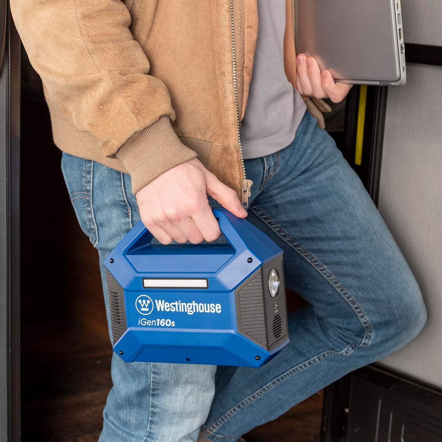 Westinghouse Portable Power Station - 155Wh Lithium Battery with AC Outlet for Camping & Travel