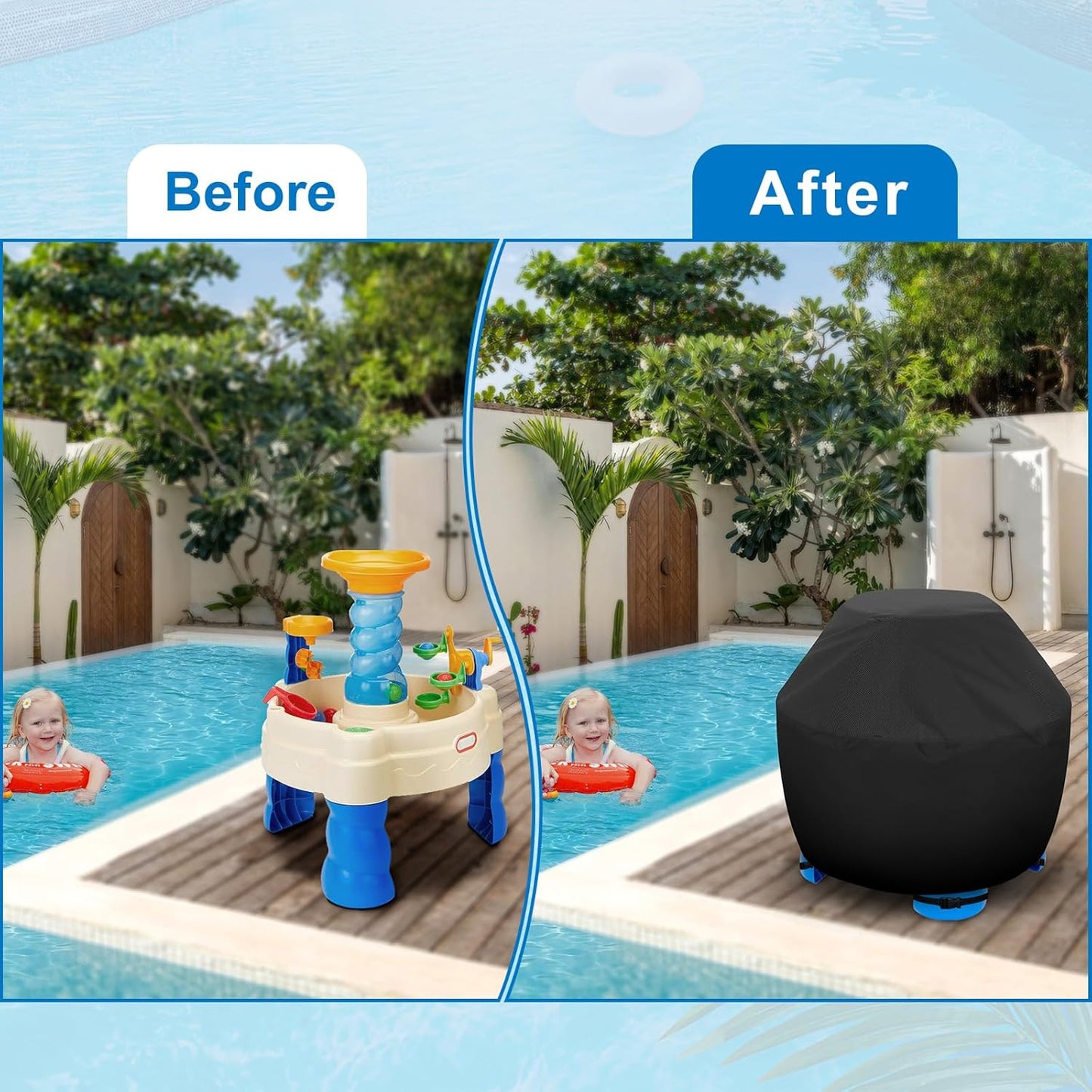 Little Tikes Kids Water Table Cover - Waterproof & Dustproof Outdoor Toy Protection