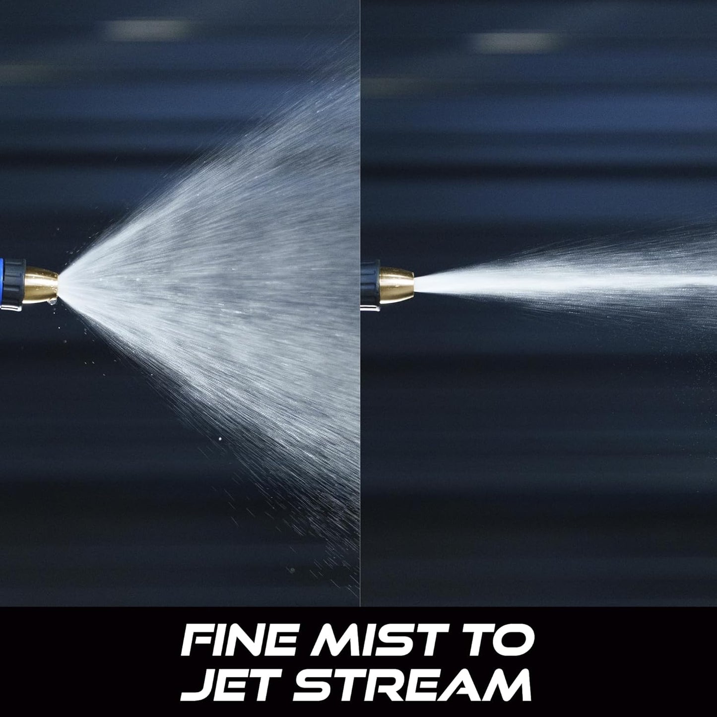 VIKING Garden Hose Nozzle - Adjustable Heavy-Duty Design for Car Washing, Plant Watering & Home Use