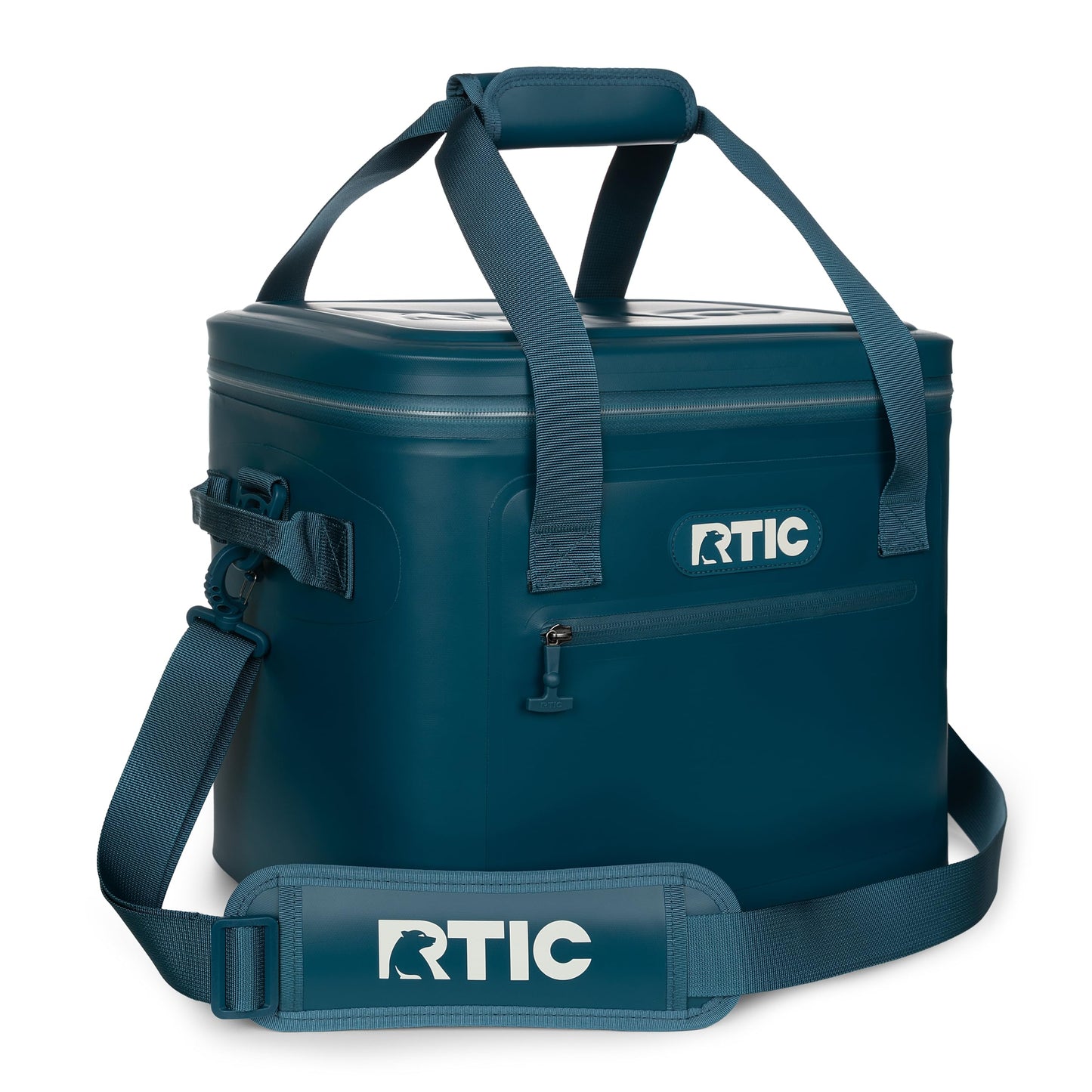 RTIC Ultra-Tough Soft Cooler 30 Can, Insulated Bag Portable Ice Chest Box for Lunch, Beach, Drink, Beverage, Travel, Camping, Picnic, Car, Trips, Floating Cooler Leak-Proof with Zipper, Marine