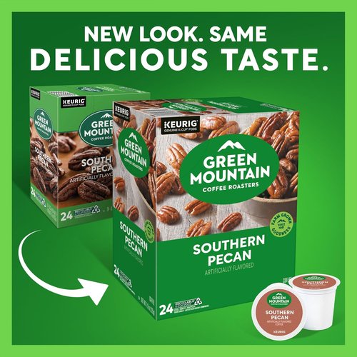 Green Mountain Coffee Roasters Southern Pecan K-Cup Pods - Light Roast Coffee, 96 Count