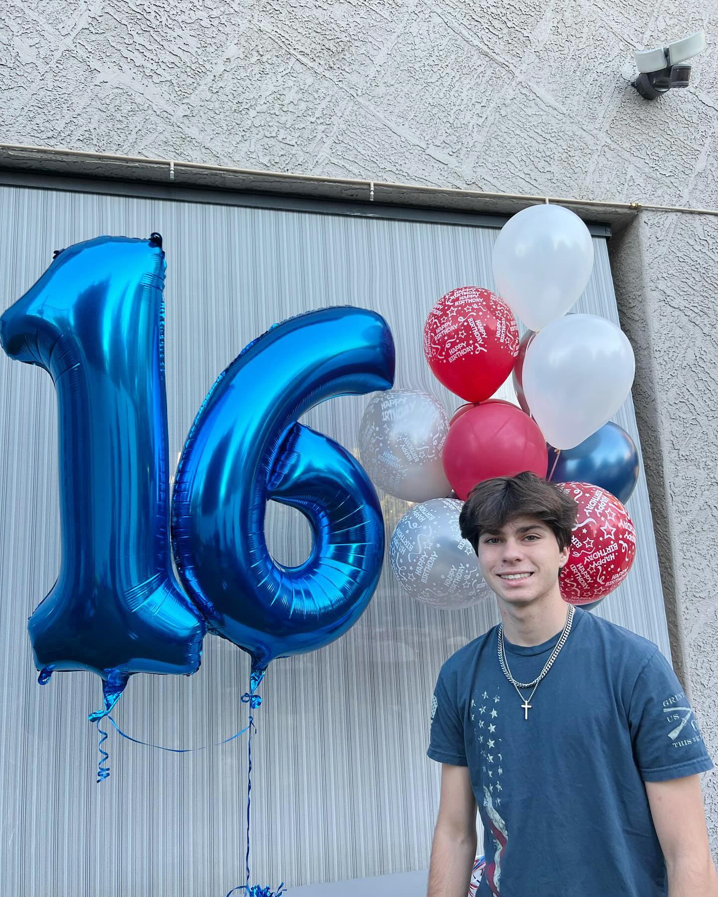 Navy Blue Number 16 Balloon 40 inch, 16 Number Balloons, 16th Navy Blue Birthday Decorations, 16 Year Old Girls Boys Blue Party Supplies