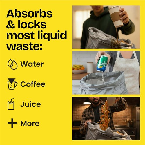 Glad ForceFlex MaxStrength Trash Bags - 13 Gallon, LeakGuard, Sunshine Lemon Scent, 90 Count