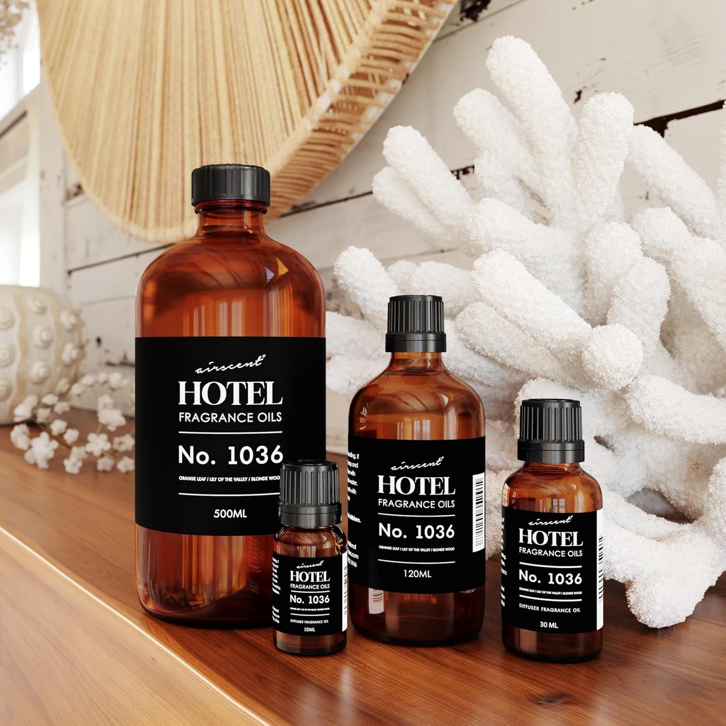 AirScent Diffuser Oil No. 1036 - Las Vegas Venetian-Inspired Fragrance | 500 mL Bottle for Ultrasonic Diffusers