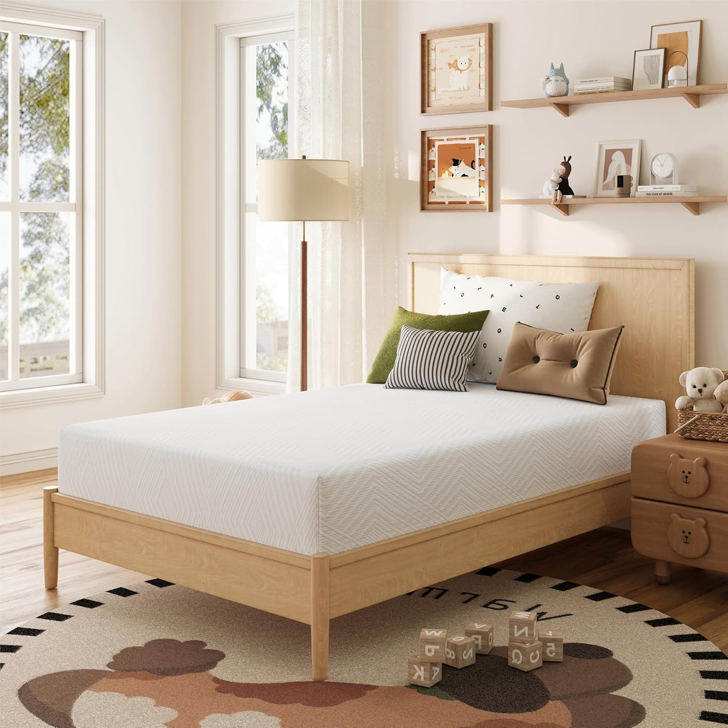 MLILY Full Mattress - 8 Inch Memory Foam for Platform Bed | Medium Firm Comfort