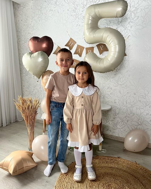 Cream 5 Balloon, Number Balloons 40 Inch, 5th Birthday Balloons Decorations, Cream Party Supplies, 5 Number Balloons, Number 5 Balloon