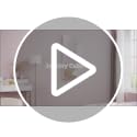 SONGMICS White 42.5-Inch Lighted Jewelry Armoire Mirror Wall or Door Mount
