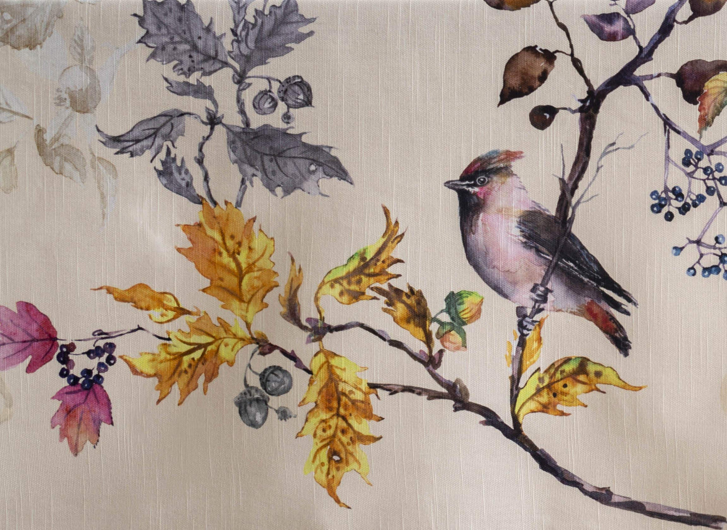 Maison d' Hermine Table Cloth Rectangle Table 100% Cotton 54 x 72 Inches Fall Tablecloth Reusable Everyday Use for Thanksgiving Christmas Decorations Dining Farmhouse Party (Equinoxe - Beige)