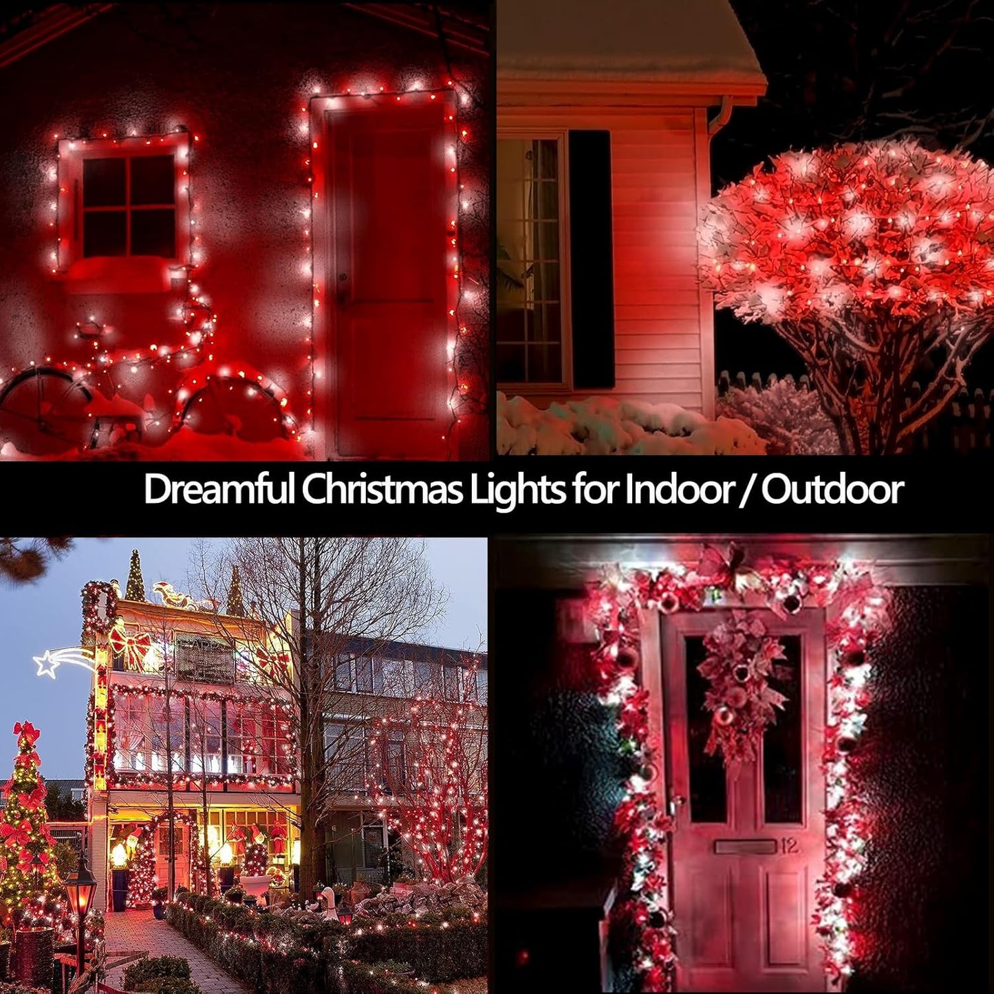 Skiennix 50 LED Fairy Lights - Waterproof 16FT Battery Operated String Lights with Timer | Ideal for Indoor & Outdoor Decor