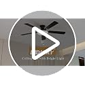 Black 52 Inch LEDIARY Ceiling Fan with Lights Remote & App Control