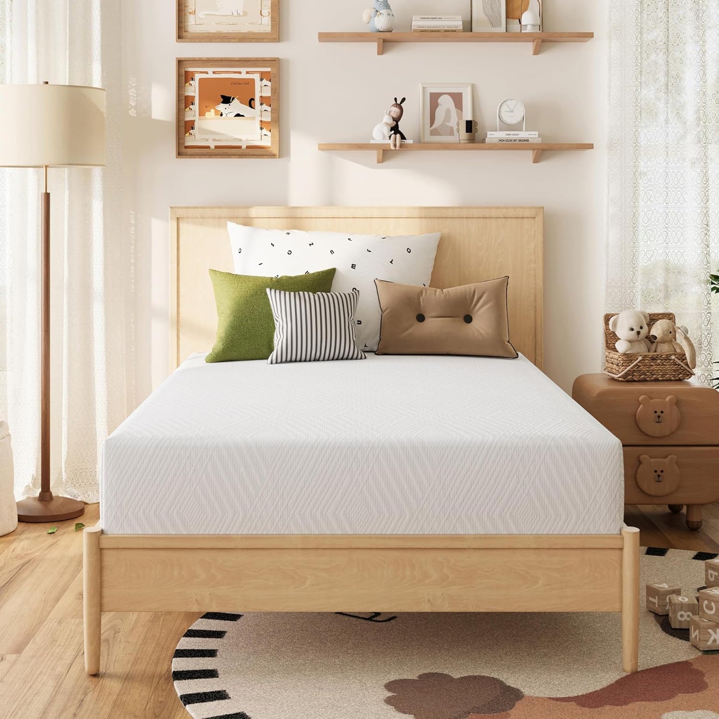 MLILY Full Mattress - 8 Inch Memory Foam for Platform Bed | Medium Firm Comfort