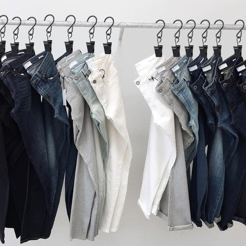 50Pcs Curtain Hanging Clips Hooks Metal Party String Lights Hook S Hook String Lights Clips Anti-Rust Hanging Lights Clip Outdoor Lights Clips Hangers for Camping Xmas String Lights
