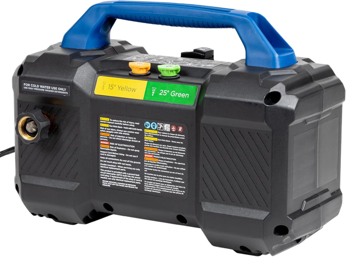 Westinghouse ePX3100v Electric Pressure Washer - 2100 PSI, 1.76 GPM, Foam Cannon & Steel Wand Included