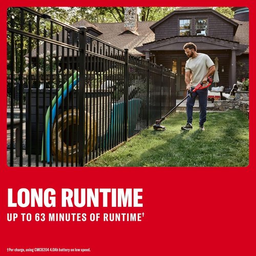 CRAFTSMAN V20 Cordless String Trimmer & Lawn Edger Kit - 13" Lightweight Design with 4Ah Battery & Charger