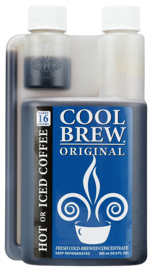COOLBREW Coffee Concentrated Original, 16.89 Fluid Ounce (Pack of 6)
