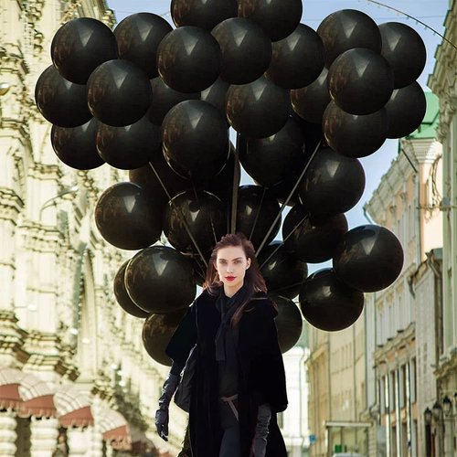Black Balloons for Halloween Decoration 12inch 100pcs Black Latex Balloons for Brthday Party Decoration