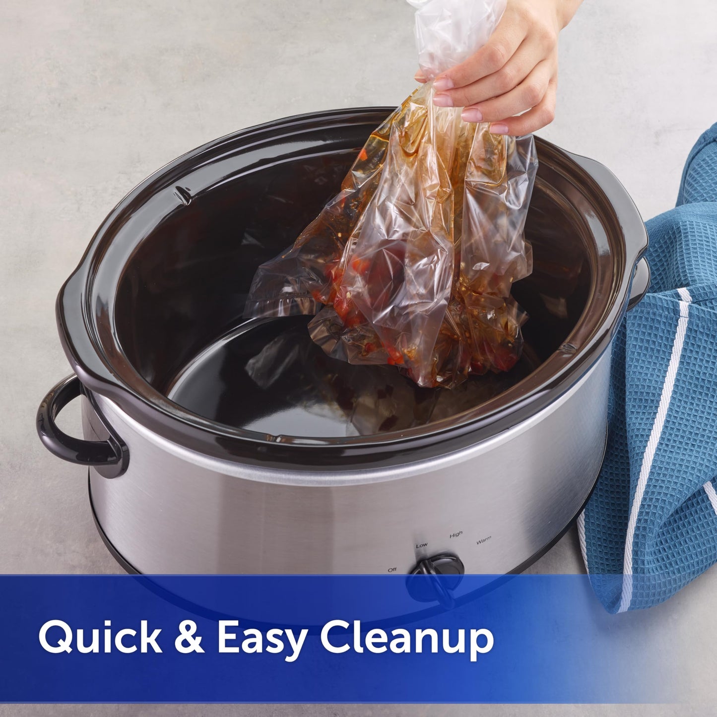 Reynolds Kitchens Slow Cooker Liners, Small (1-3 quart), 5 Count