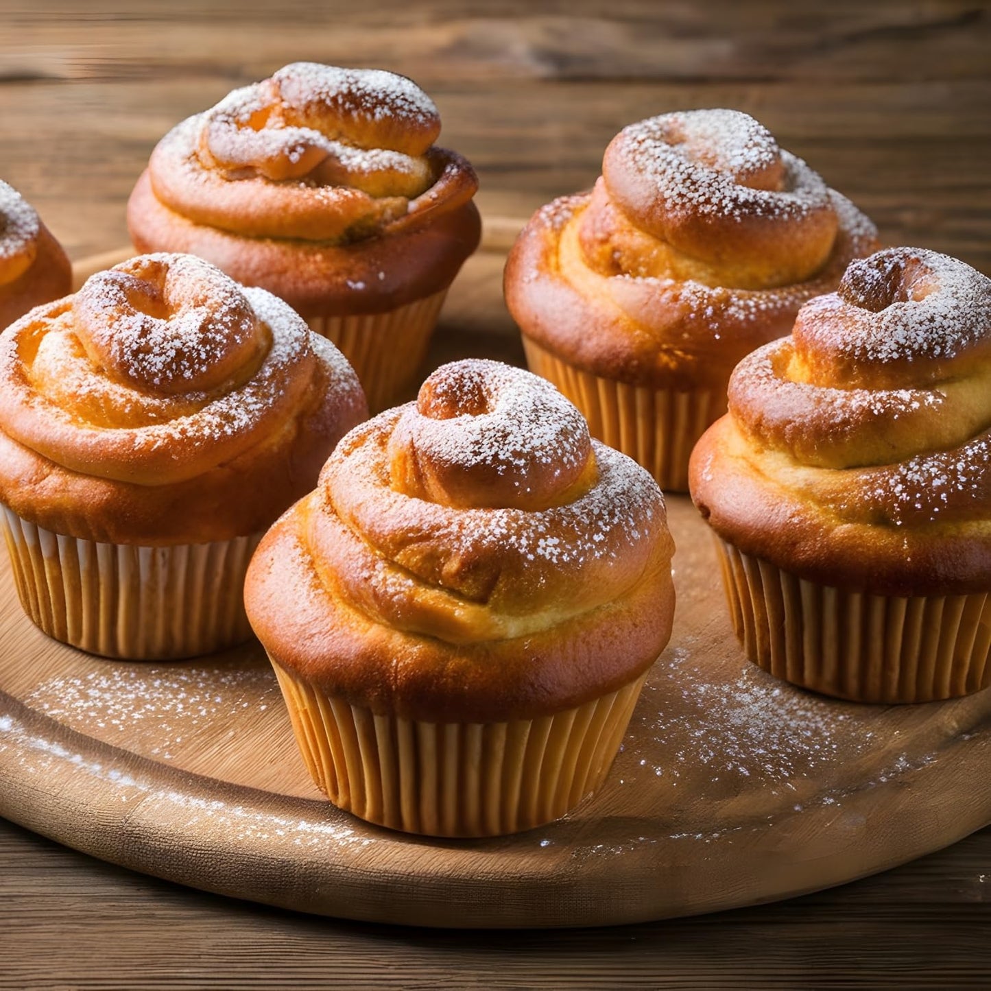 Prefer Green Non-stick 500 Count Mini Cupcake Liners for Baking, Natural, Food-grade Cupcake Wrapper, Greaseproof Parchment Muffin Liners,Baking Cups for Cupcakes, Muffins, Nuts