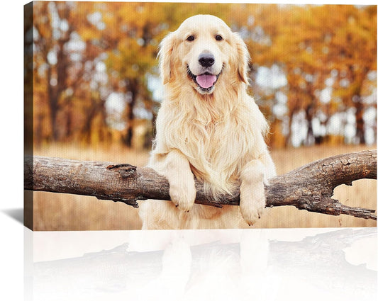 Skiennix Custom Canvas Prints - Personalized Photo Wall Art for Family & Pets | 30x20 Framed Gift