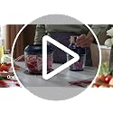 Electric Food Processor with 2 Glass Bowls, 400W Chopper for Meat & Vegetables