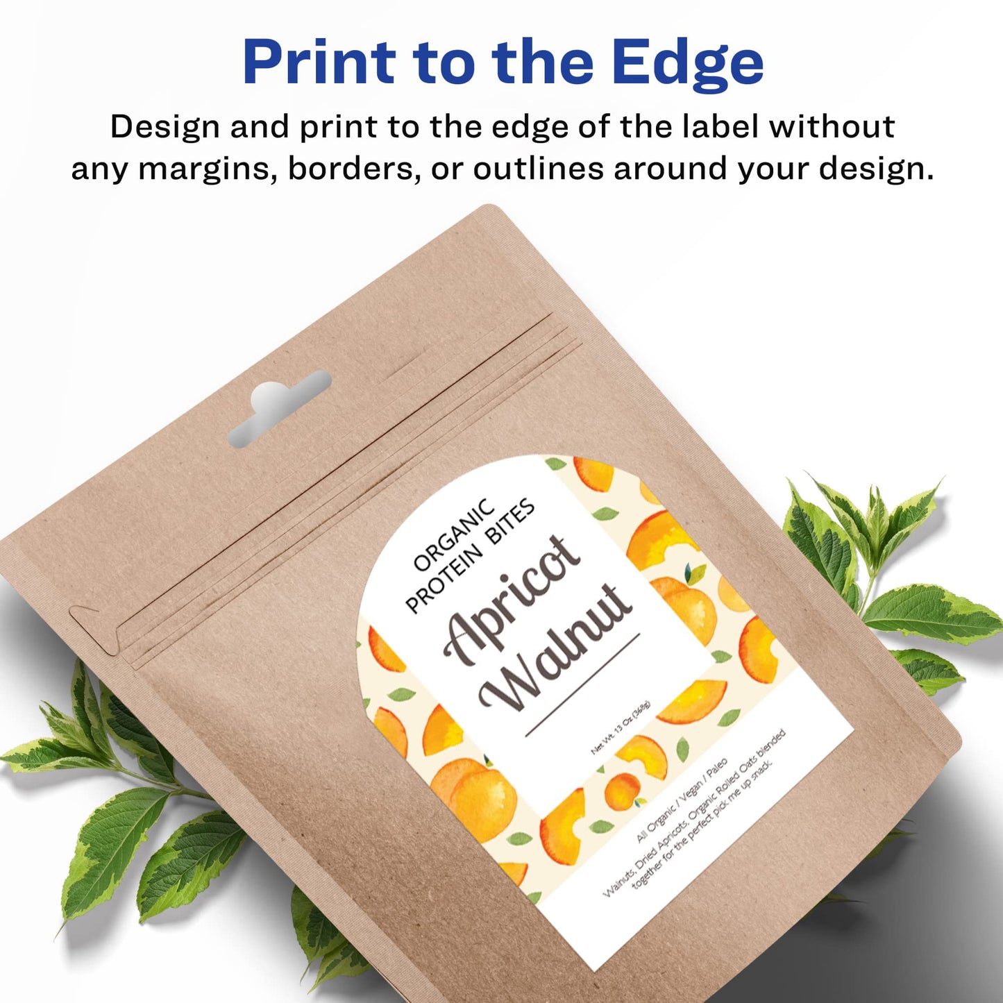 Avery Arched Wine Labels, Sure Feed Technology for Laser Printers, 4.75" x 3.5", 40 White Labels (22826)