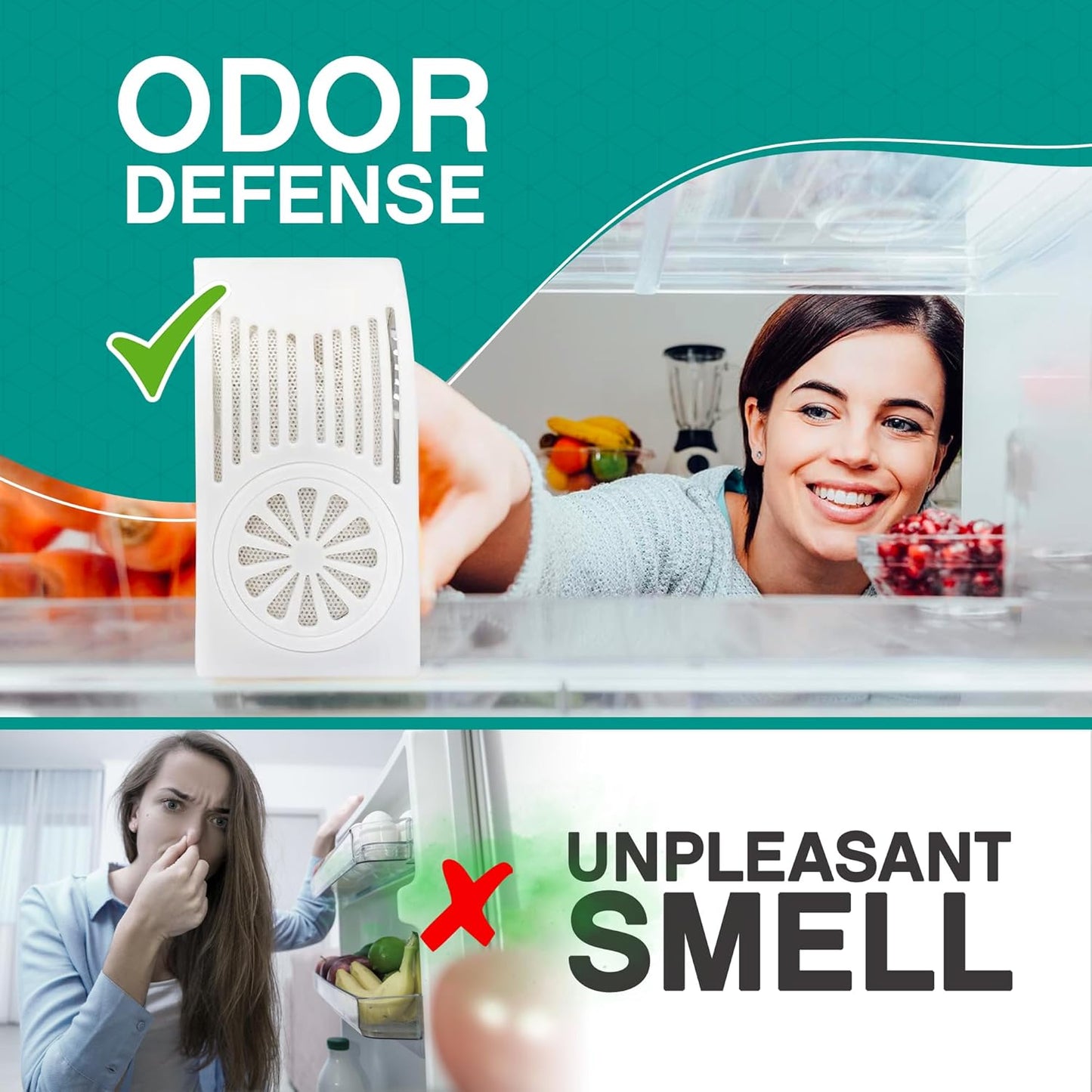 Zeolite Refrigerator Deodorizer by [Brand Name] - Powerful Odor Eliminator for Fridge & Freezer | Long-Lasting & Safe