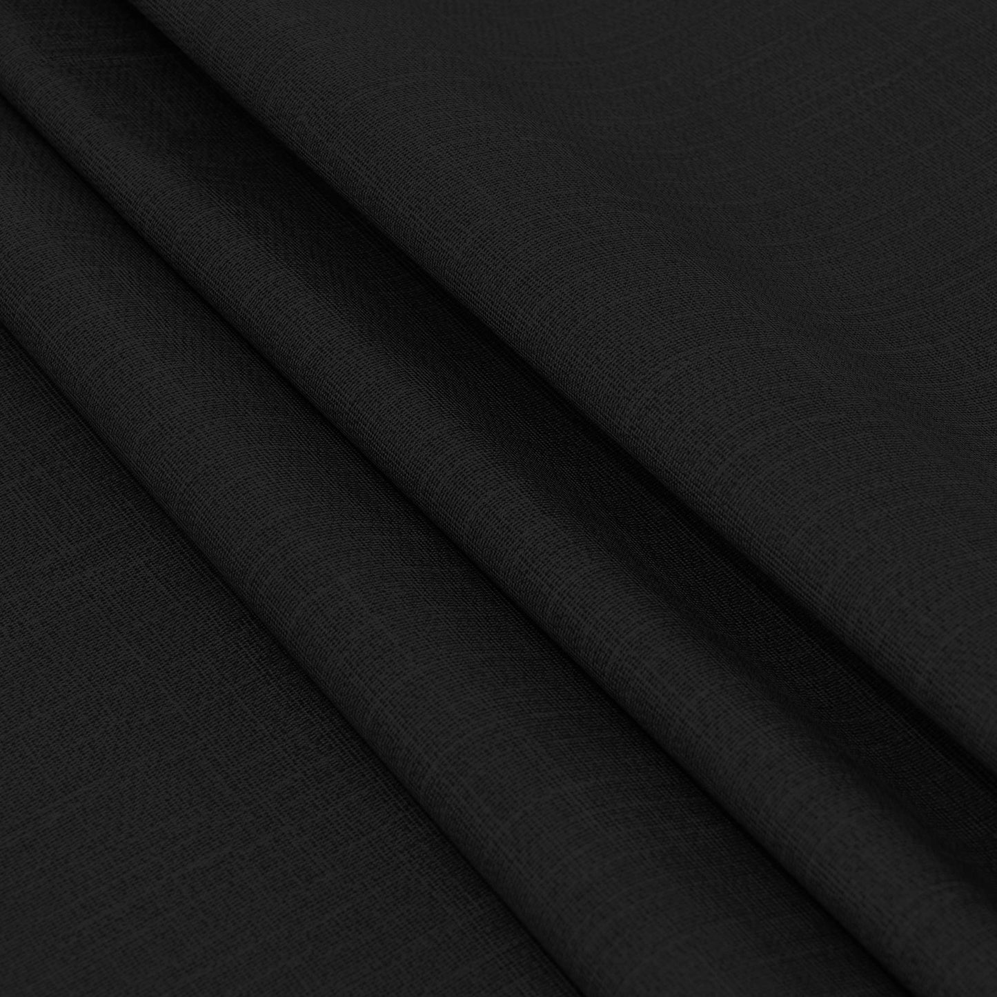 sancua 100% Waterproof Rectangle PVC Tablecloth - 52 x 70 Inch - Oil Proof Spill Proof Vinyl Table Cloth, Wipe Clean Table Cover for Dining Tables, Buffet Parties and Camping, Black