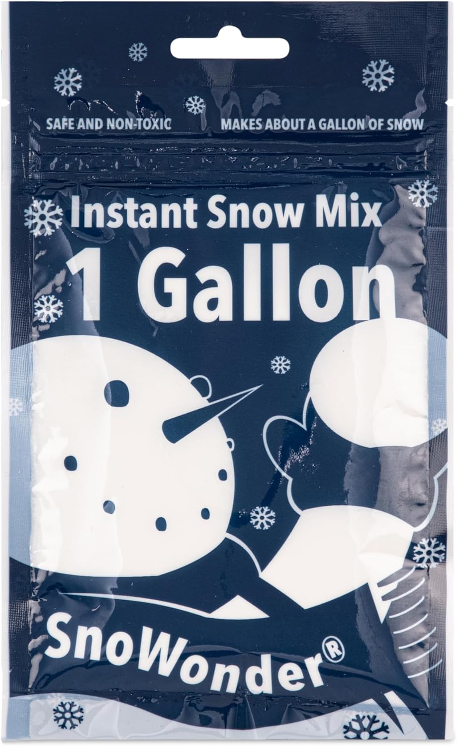 SNOWONDER Instant Snow | Create Realistic Artificial Snow for Cloud Slime - Makes 1 Gallon