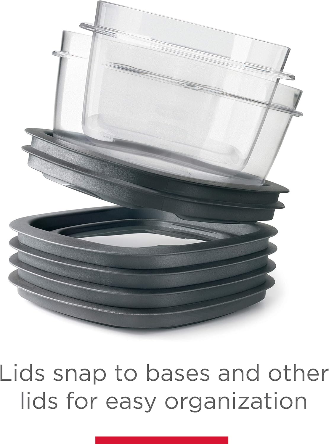 Rubbermaid Premier Food Storage Containers - 10-Piece Set | BPA-Free, Microwave & Dishwasher Safe, Grey