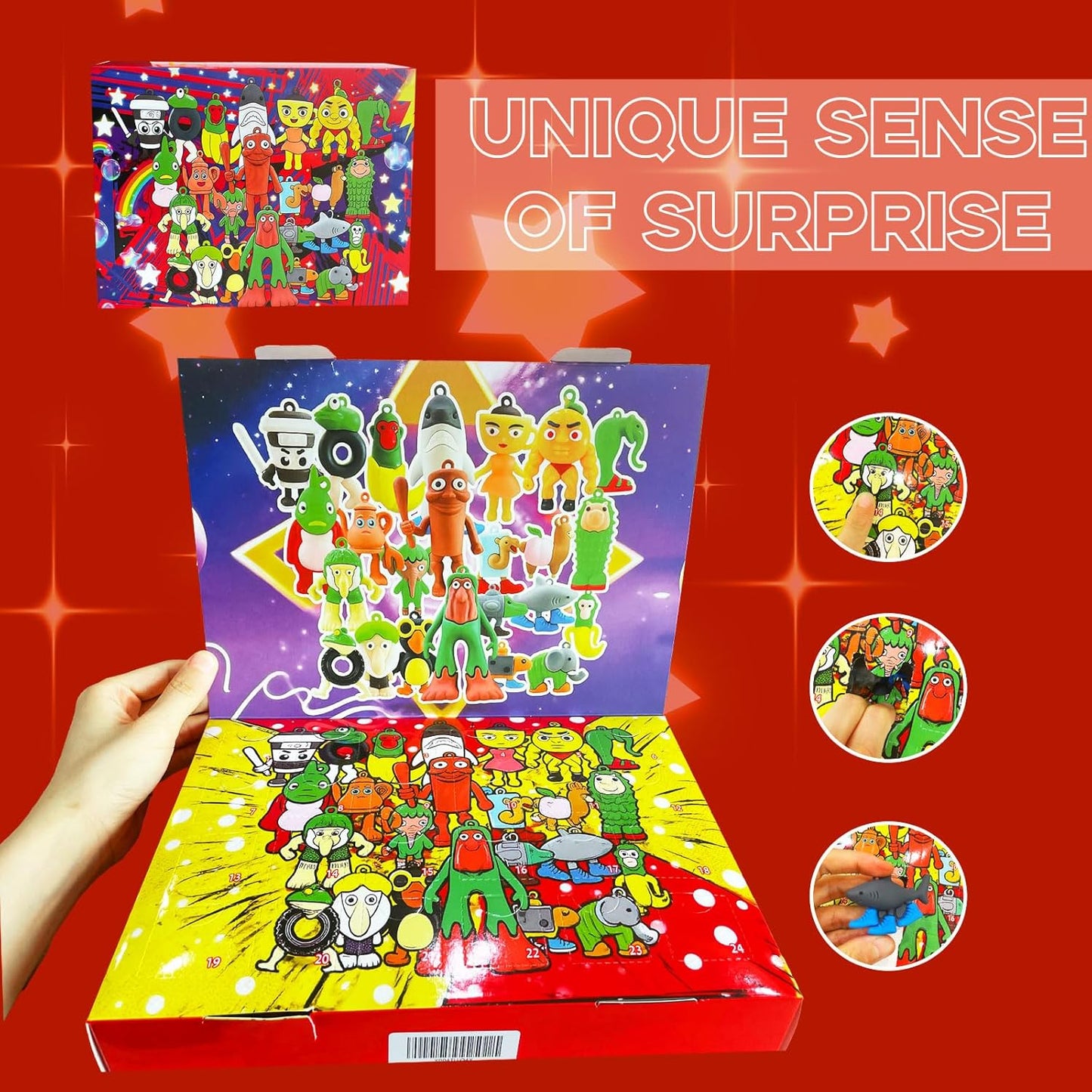 Advent Calendar 2026 - 24 Days of Exciting Surprises with Figurines | Perfect Gift for Kids