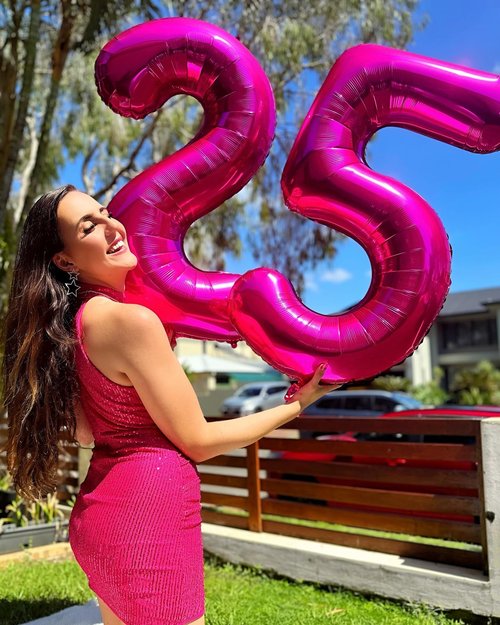 Hot Pink Number 10 Balloons 40 inch, 10 Number Balloons, 10th Birthday Decorations for Girls 10 Year Old Hot Pink Party Supplies