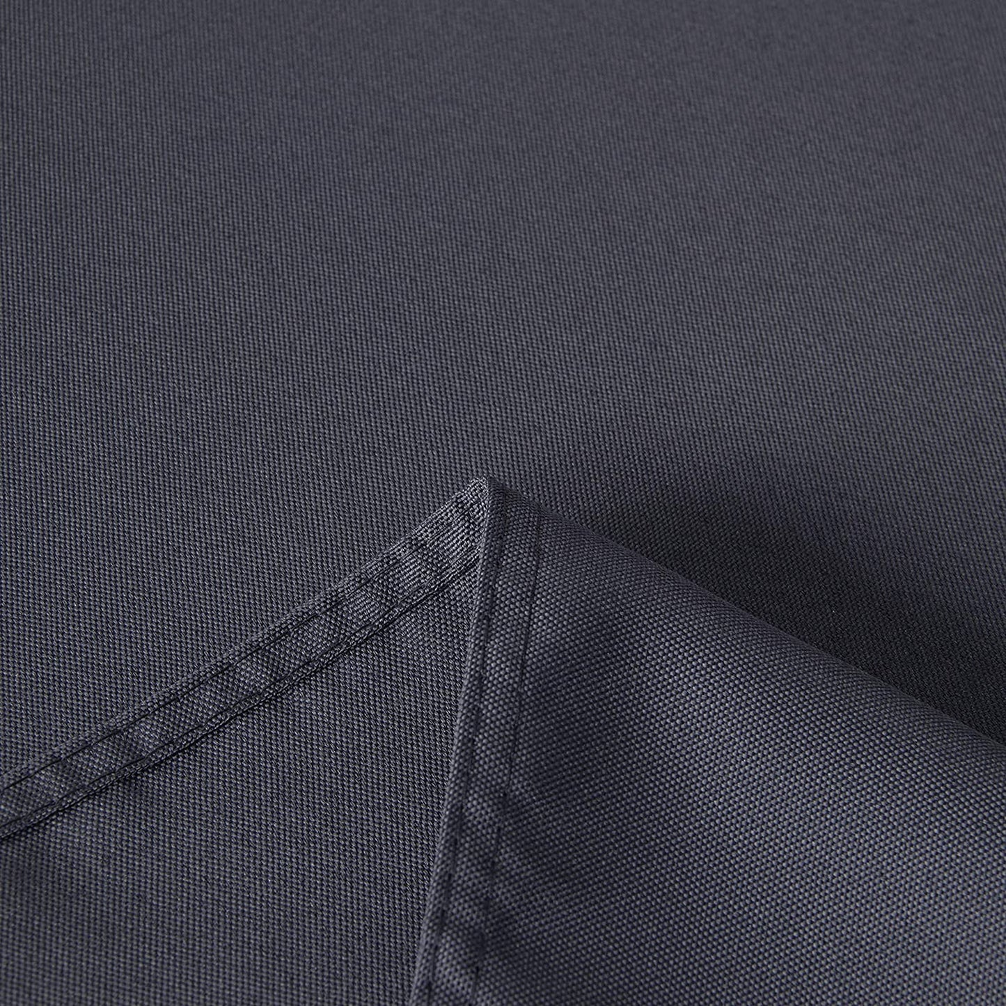 Sancua Rectangle Tablecloth - 70 x 108 Inch, Grey, Polyester, Stain & Wrinkle Resistant, Perfect for Dining Table, Buffet, Parties, Camping
